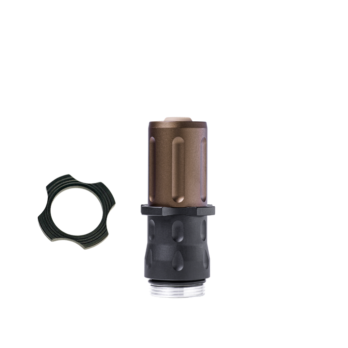 FDE & BLACK / NO CLIP with Collar (-$10)