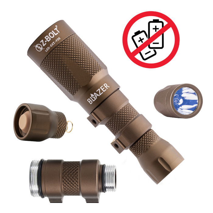 FDE / Clicky Style Button / NO Batteries (-$15)