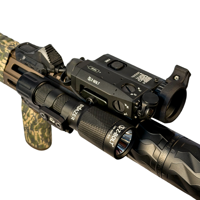 18350 LED Rifle Mounted Light - 6x Anodized Colors
