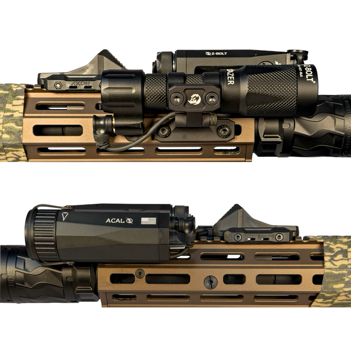 18350 LED Rifle Mounted Light - 6x Anodized Colors