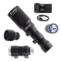 BLACK / Clicky Style Button / Batteries INCLUDED