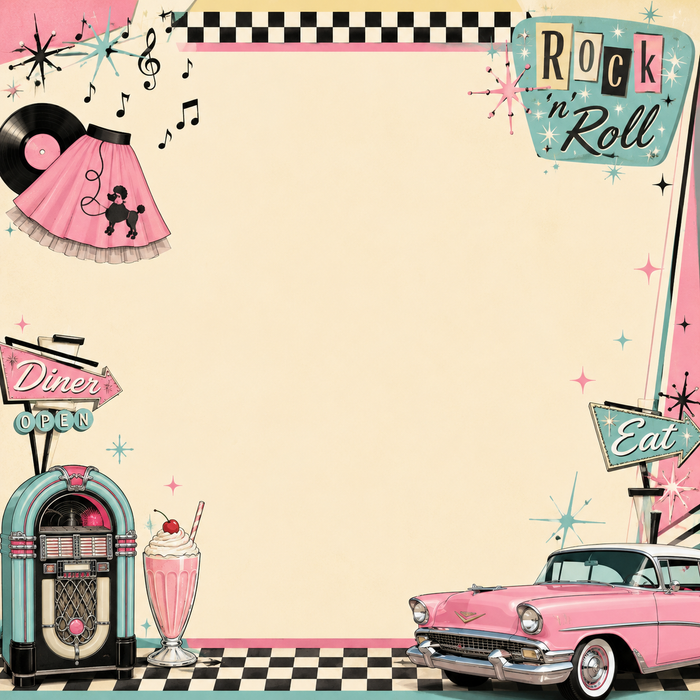 1950's Scrapbook Kit