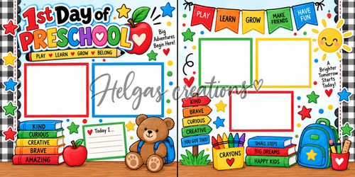 1st Day of Preschool