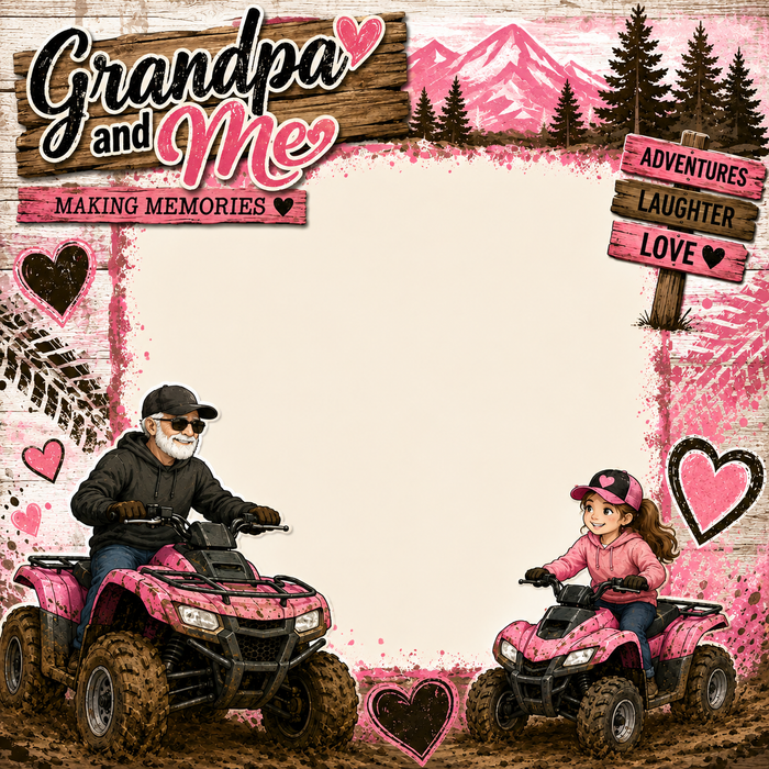 4 Wheeling with Grandpa- Girl