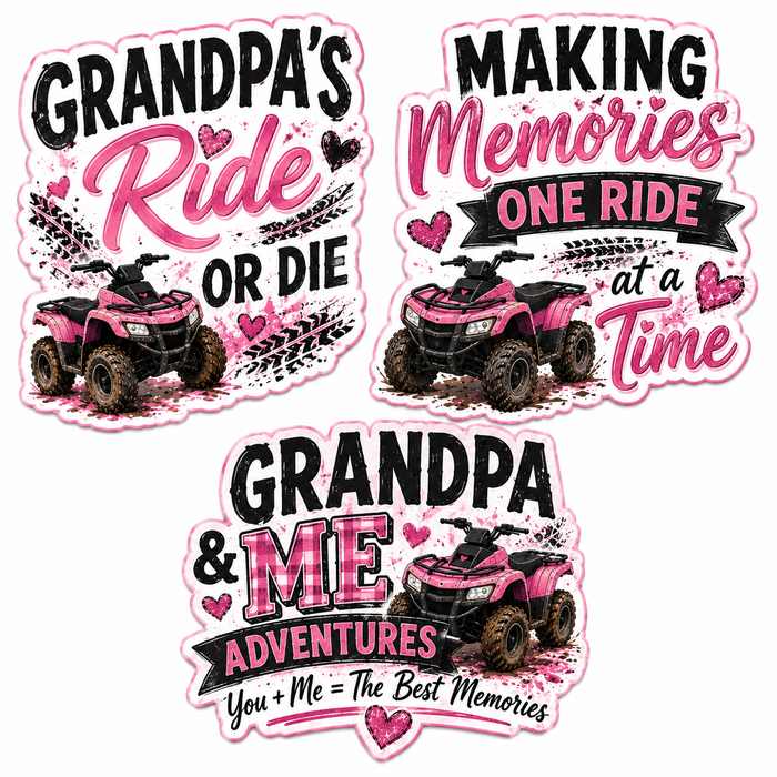 4 Wheeling with Grandpa- Girl