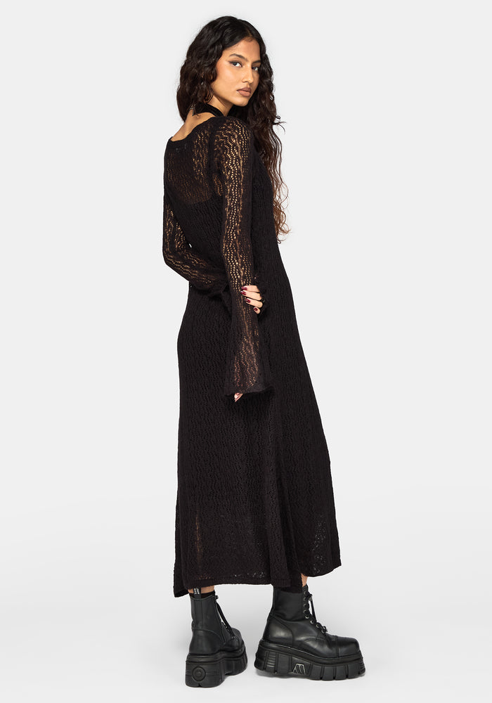 Adara Longline Fine Knit Cardigan