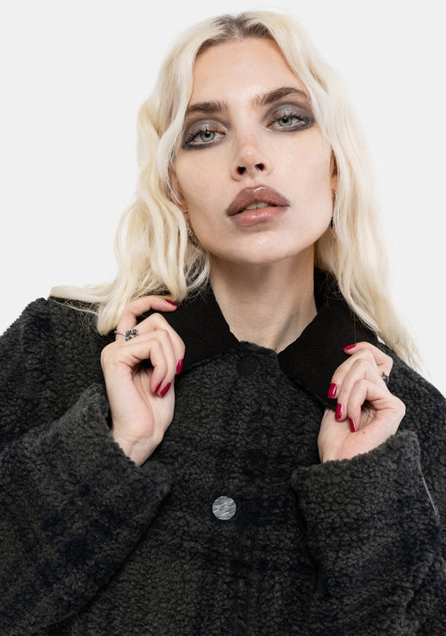 Alina Borg Checked Shacket