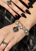 Amada Prickle Sacred Heart Layered Chunky Bracelet