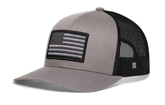 American Flag Trucker Hat  |  Tactical USA Snapback