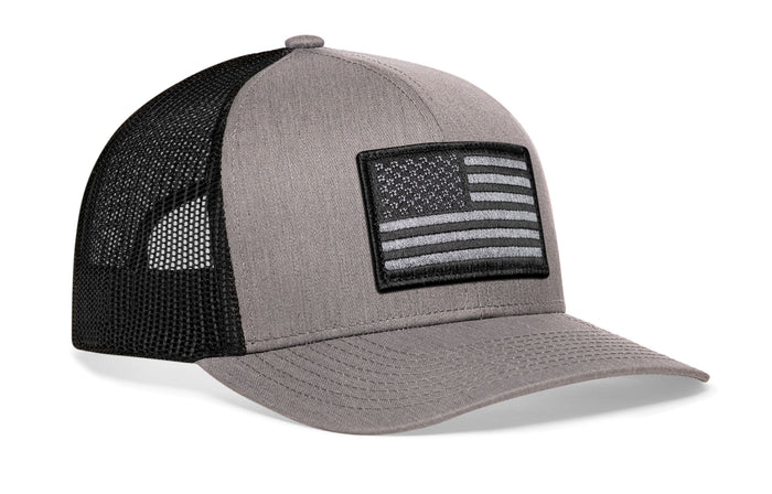 American Flag Trucker Hat  |  Tactical USA Snapback