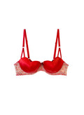 Amour Balconette Bra-rouge-Fleur du Mal-flat