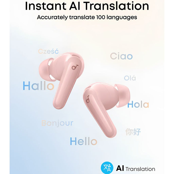 Anker Soundcore R60i NC Wireless Earbuds - Pink