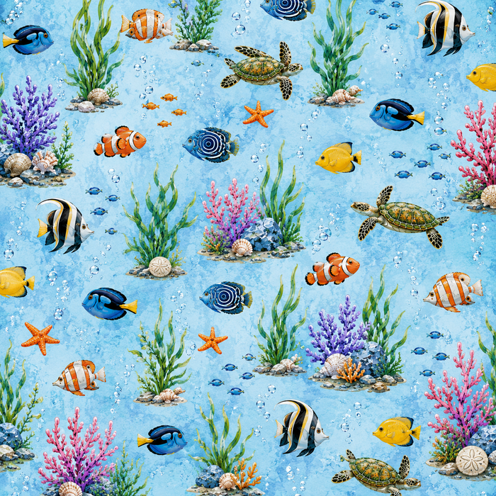 Aquarium Scrapbook Kit