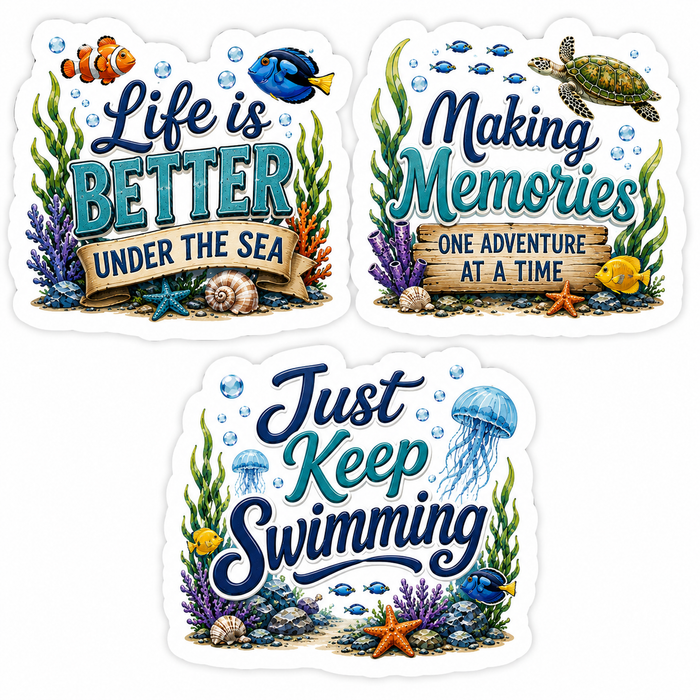 Aquarium Scrapbook Kit