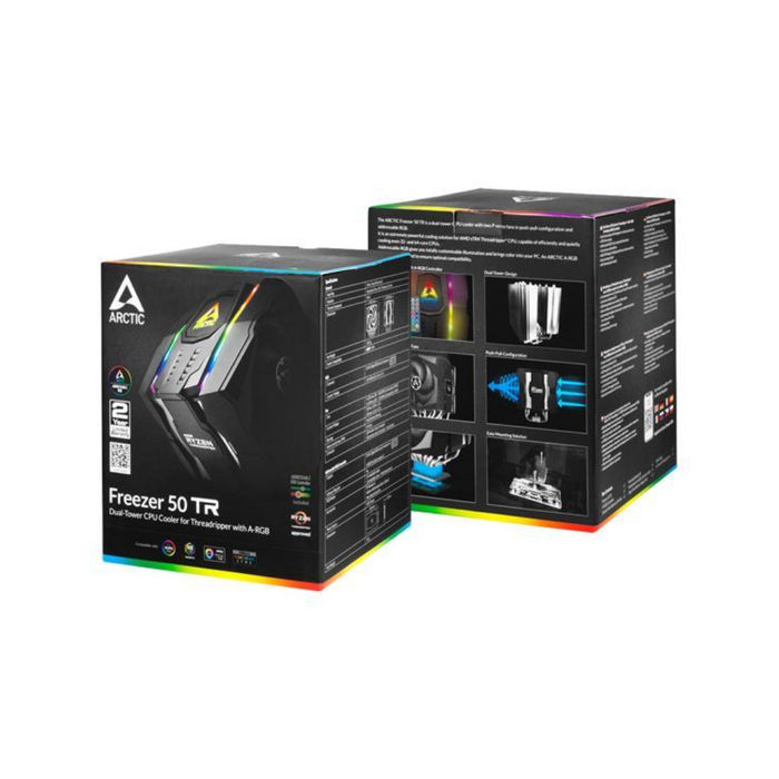 Arctic Freezer 50 TR mit A-RGB Controller For Threadripper - شركة القيم العالمية للحاسبات