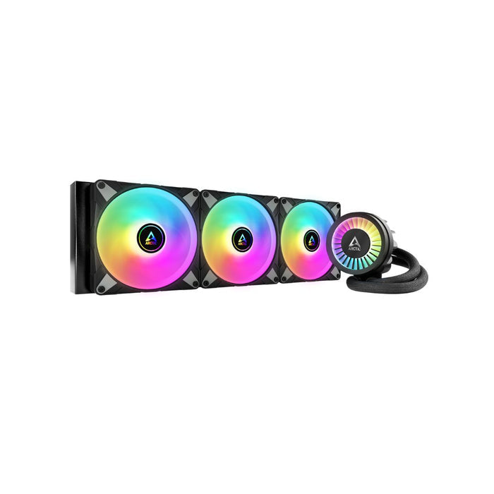 Arctic Liquid Freezer III 420 A-RGB - Black - شركة القيم العالمية للحاسبات