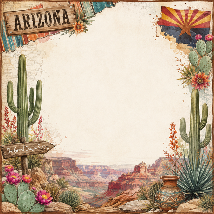 Arizona Scrapbook Kit