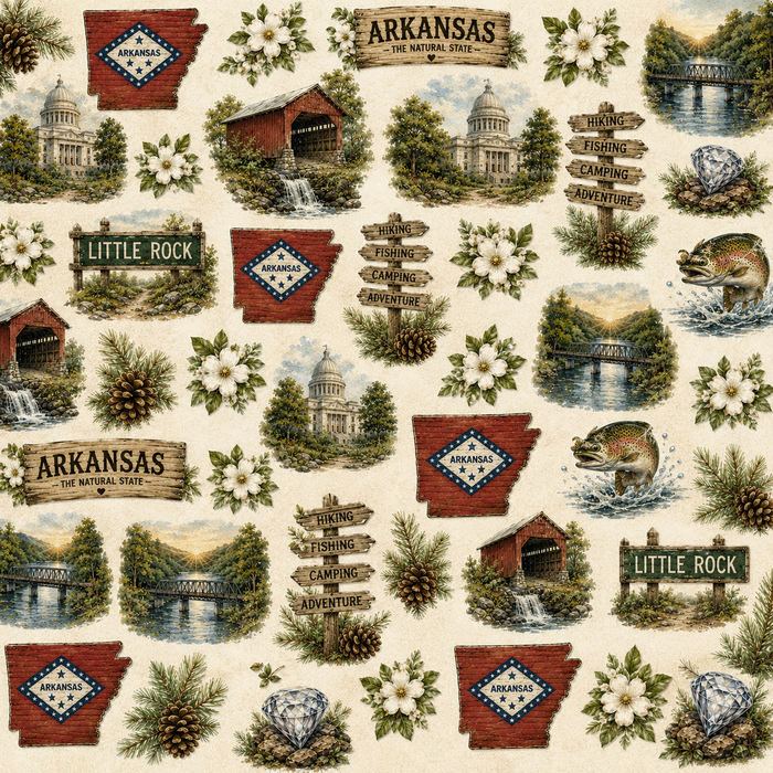 Arkansas Scrapbook Kit