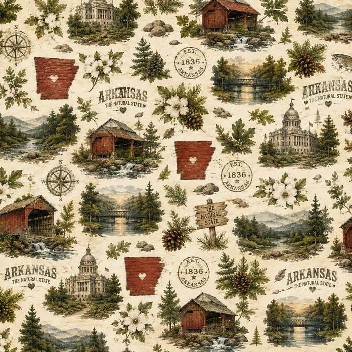 Arkansas Scrapbook Kit