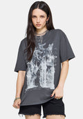 Asha Washed Boyfriend T-Shirt