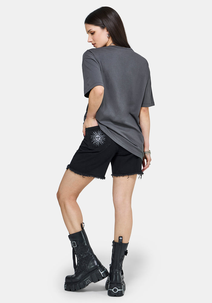 Asha Washed Boyfriend T-Shirt