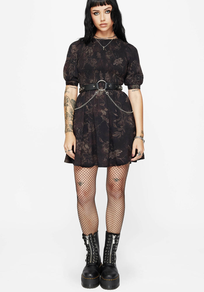Ashmire Woodland Moth Mini Dress