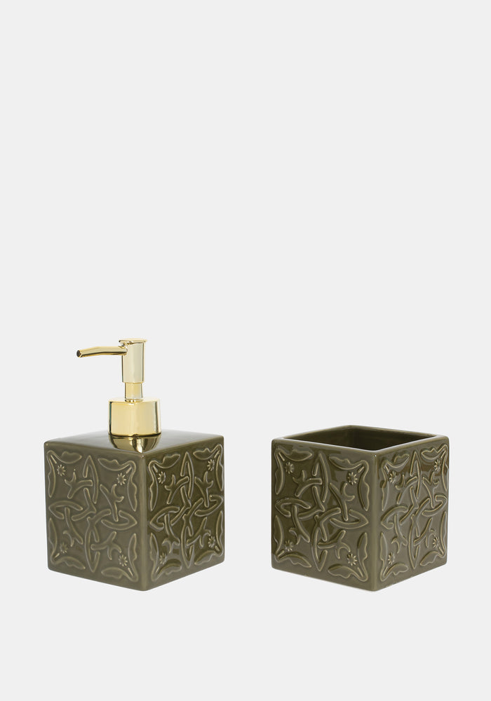 Ashwyn Witches Tile Bathroom Set