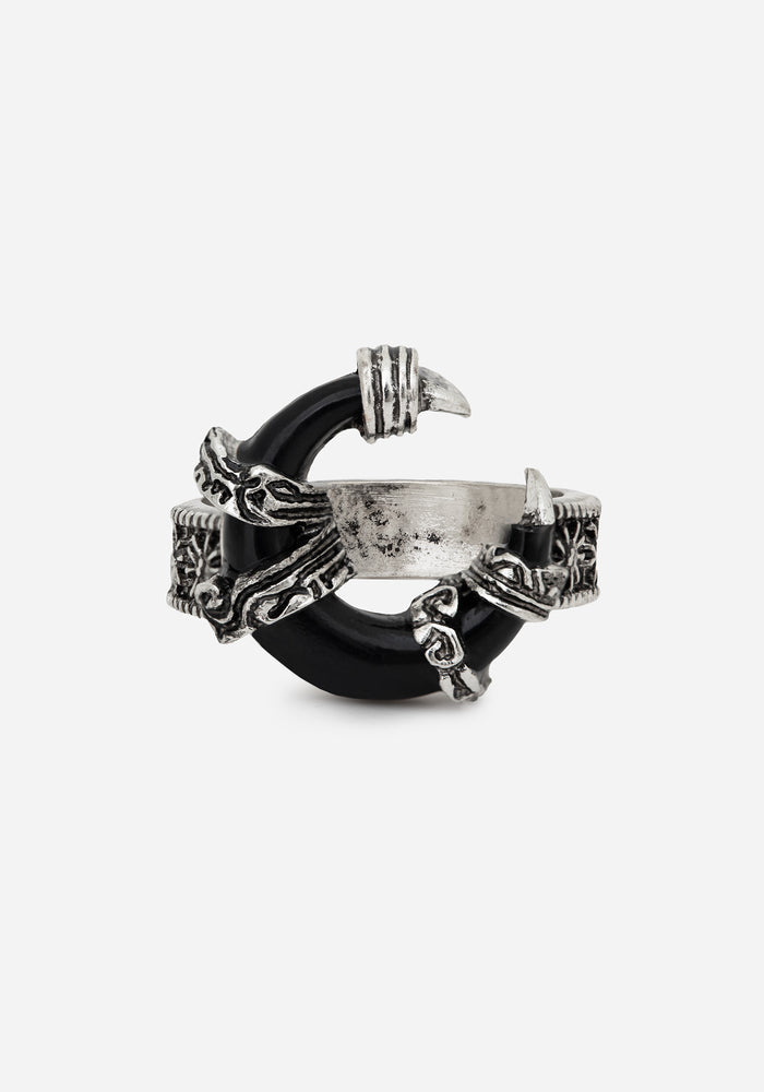 Asrai Moon Pendant Ring