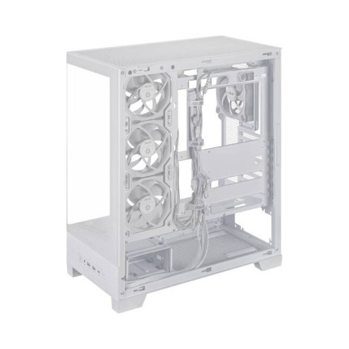 ASUS A31 PLUS Case , 4 Fan ARGB - White