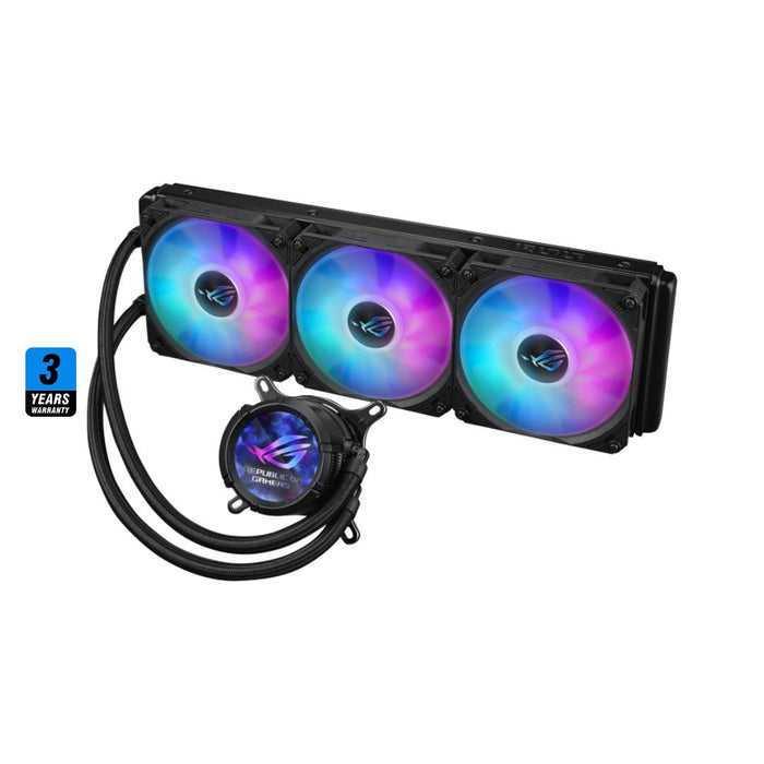 ASUS ROG STRIX LC III 360 ARGB Black, LCD