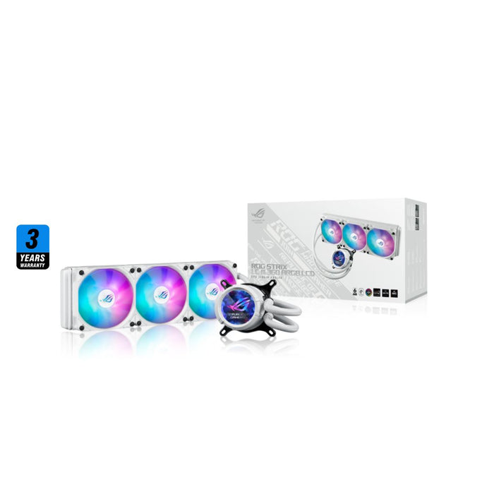 ASUS ROG Strix LC III 360 ARGB White, LCD