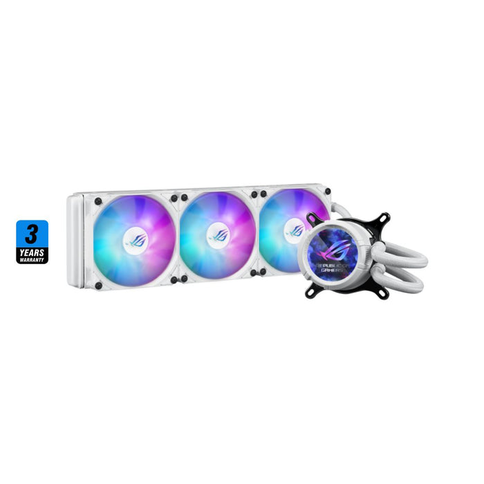 ASUS ROG Strix LC III 360 ARGB White, LCD