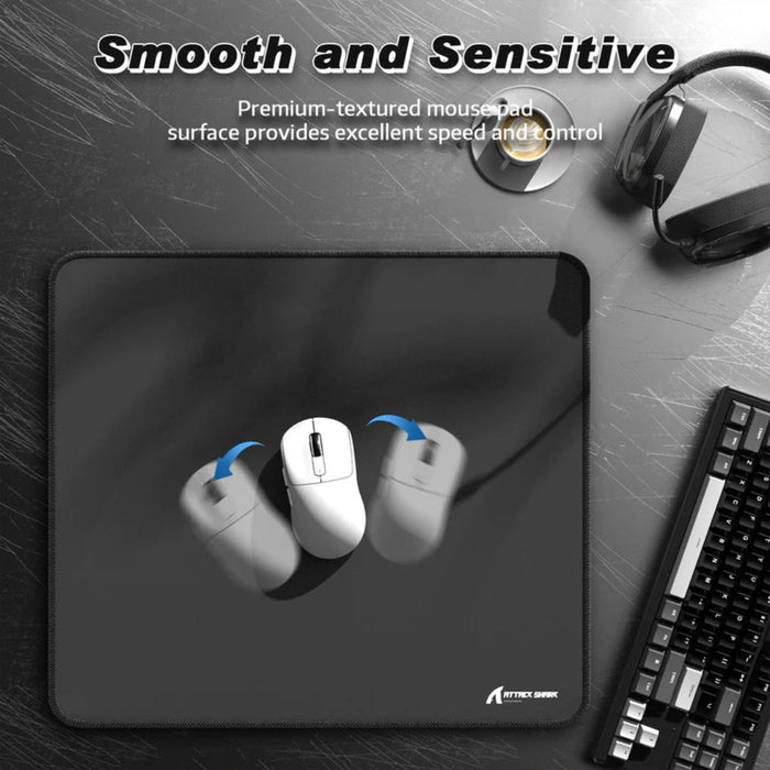 ATTACK SHARK CM02 eSport Gaming Mousepad - Black Dark Gray