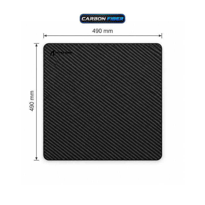 ATTACK SHARK CM04 XL 490x490mm Carbon Fiber Gaming Mouse Pad - Eclipse Black