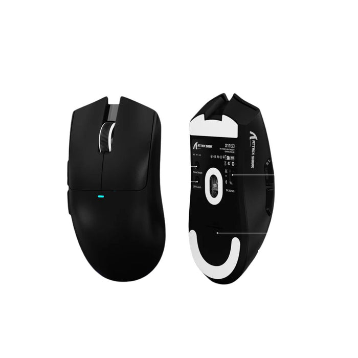 ATTACK SHARK X11 SE Wireless Gaming Mouse - Black
