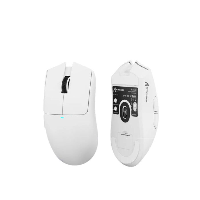 ATTACK SHARK X11 SE Wireless Gaming Mouse - White