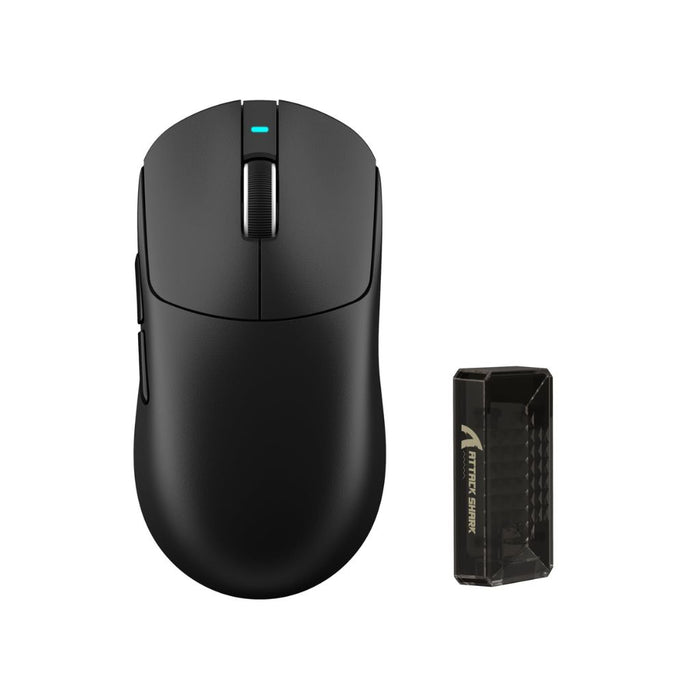 ATTACK SHARK X8 Pro Tri-mode Wireless Gaming Mouse - Black