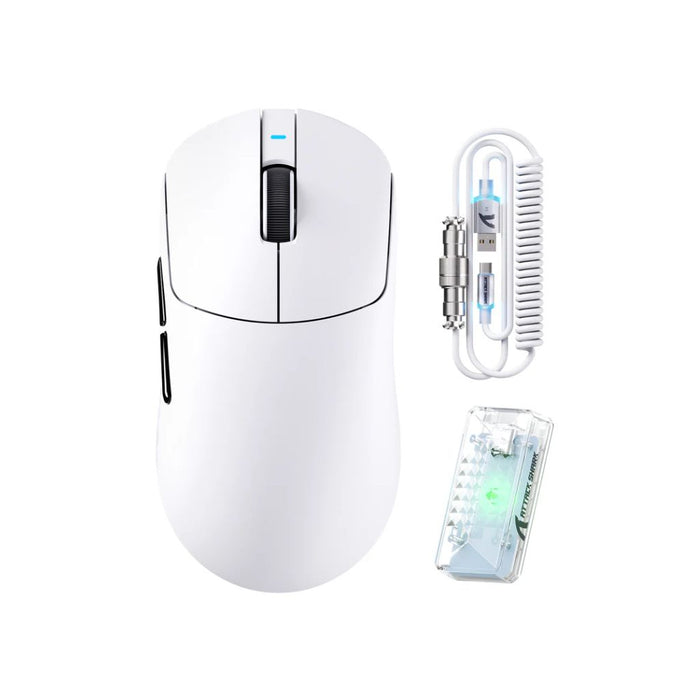 ATTACK SHARK X8 Pro Tri-mode Wireless Gaming Mouse - White