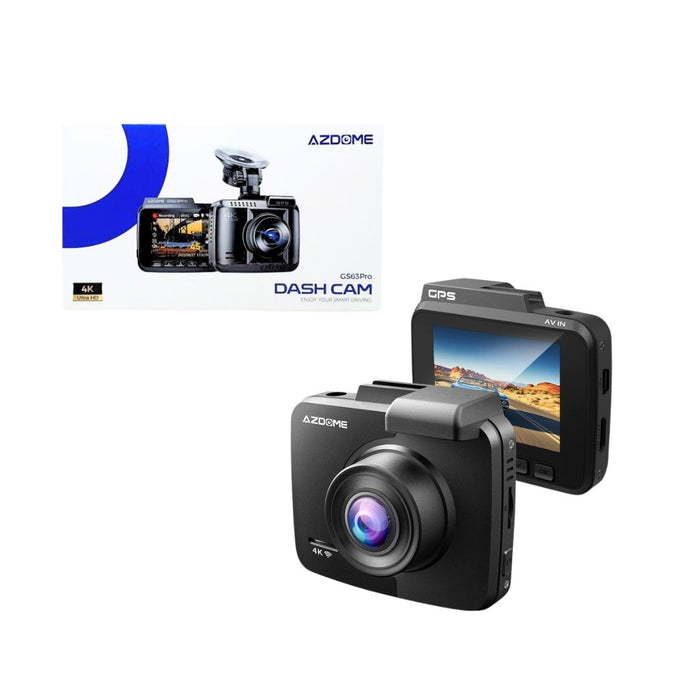 AZDOME GS63H Pro 4K with No-Light Full-Color Night Vision Dash Cam - Black