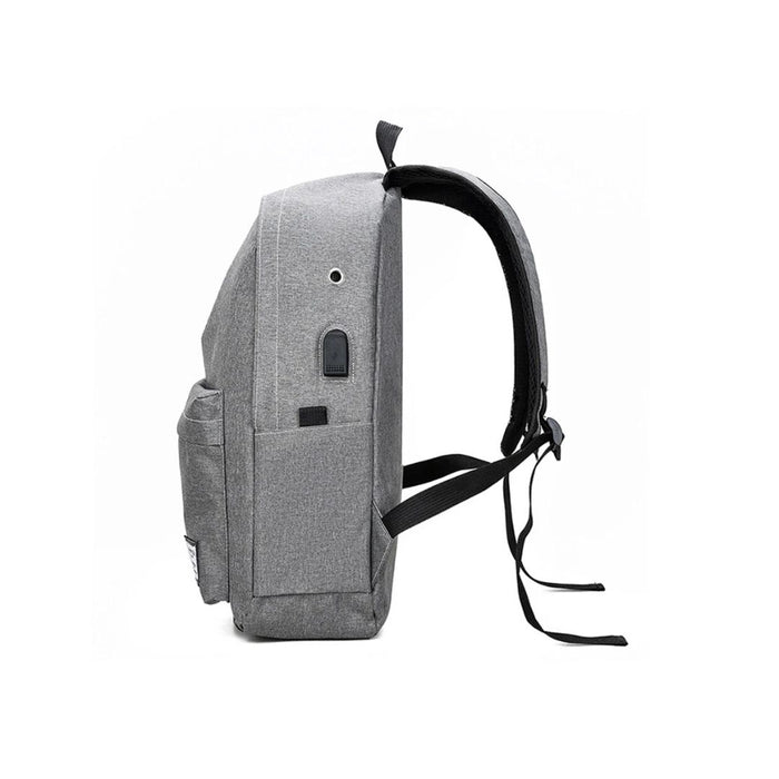 BAG Raptor Business Travel Bag USB 15.6 Backpack - Gray