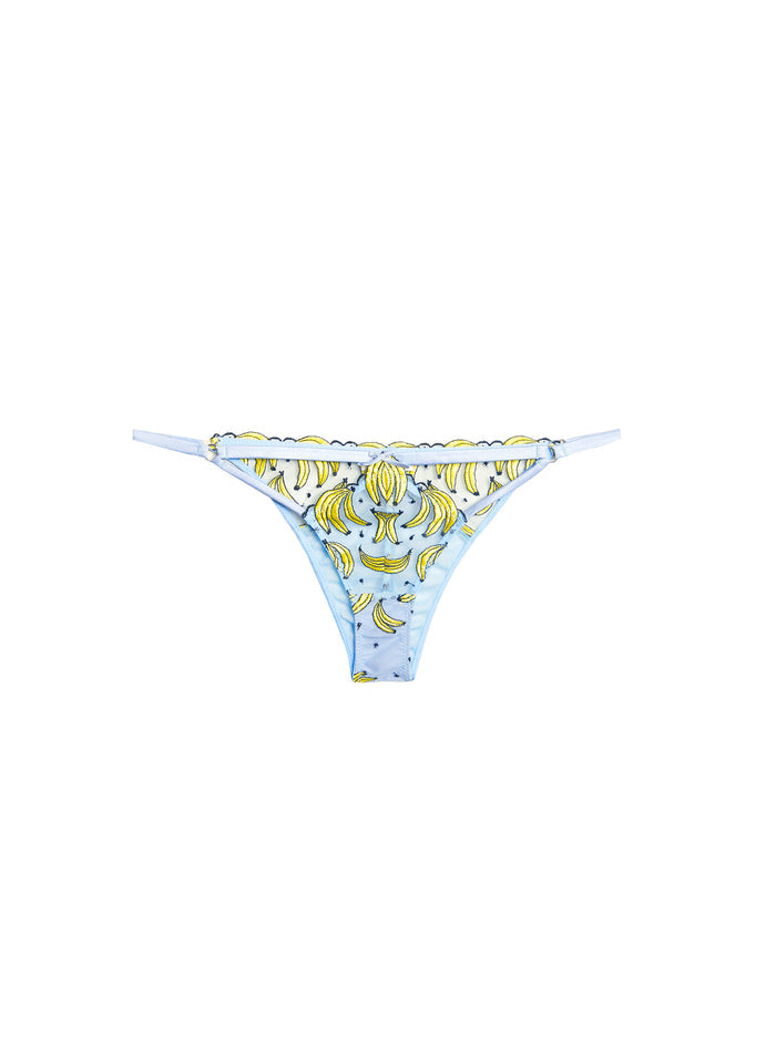Banana Embroidery Tanga-ice queen-flat