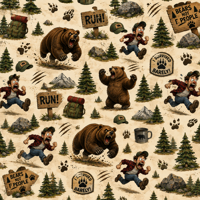 Bear Chase Scrapbooking Kit