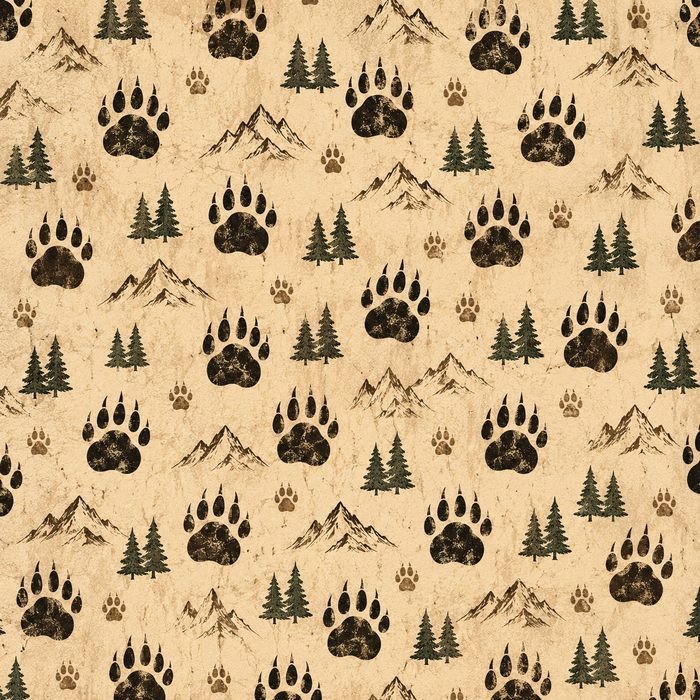 Bear Chase Scrapbooking Kit