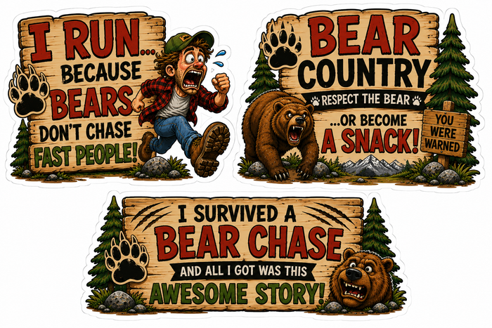 Bear Chase Scrapbooking Kit