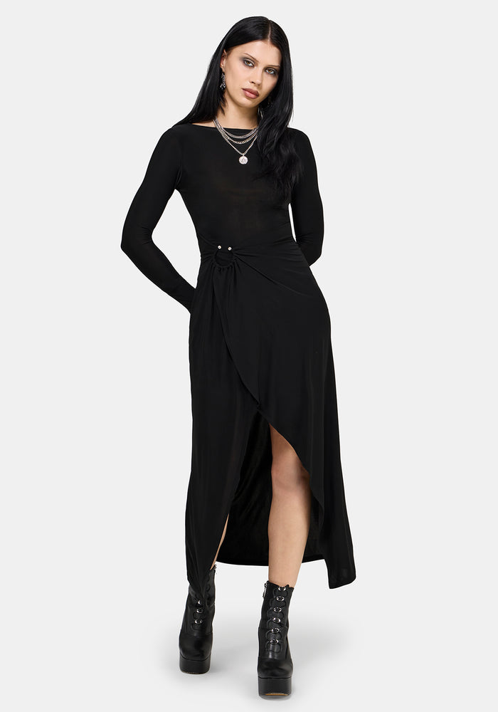 Bellamira Ring Waist Midaxi Dress