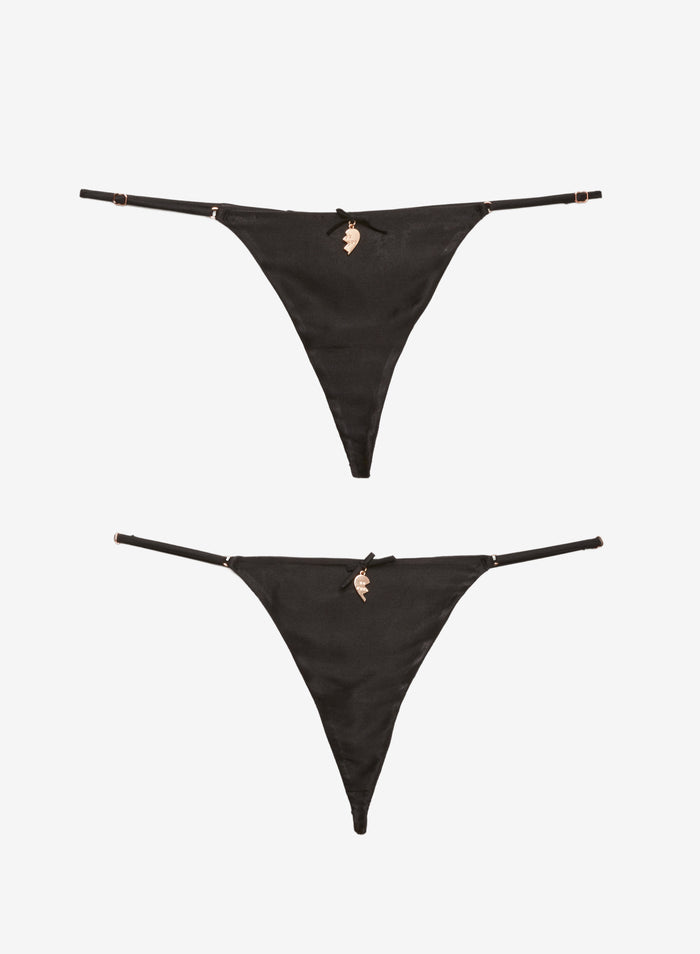 Bestie Luxe Set-black-flat