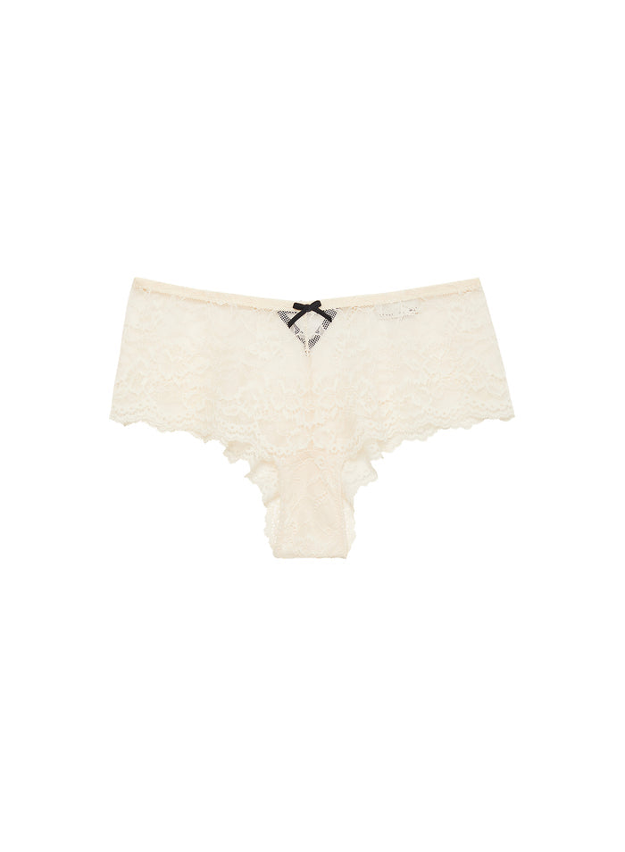 Bianca Lace Boyshort-linen beige