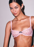 Bianca Lace Bra-pink lady-Fleur du Mal