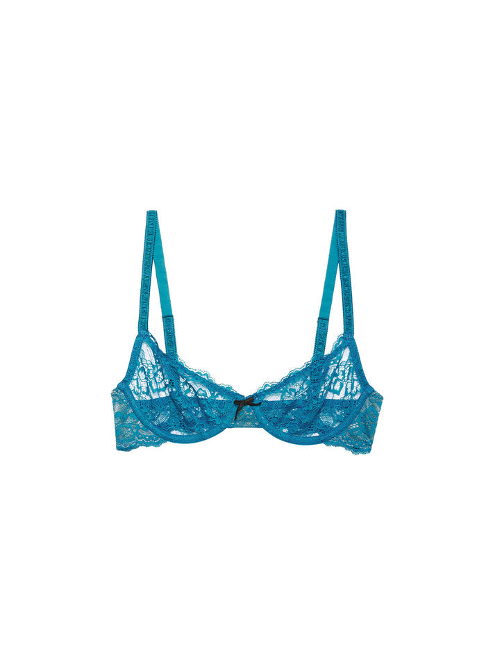 Bianca Lace Bra-aquamarine-flat