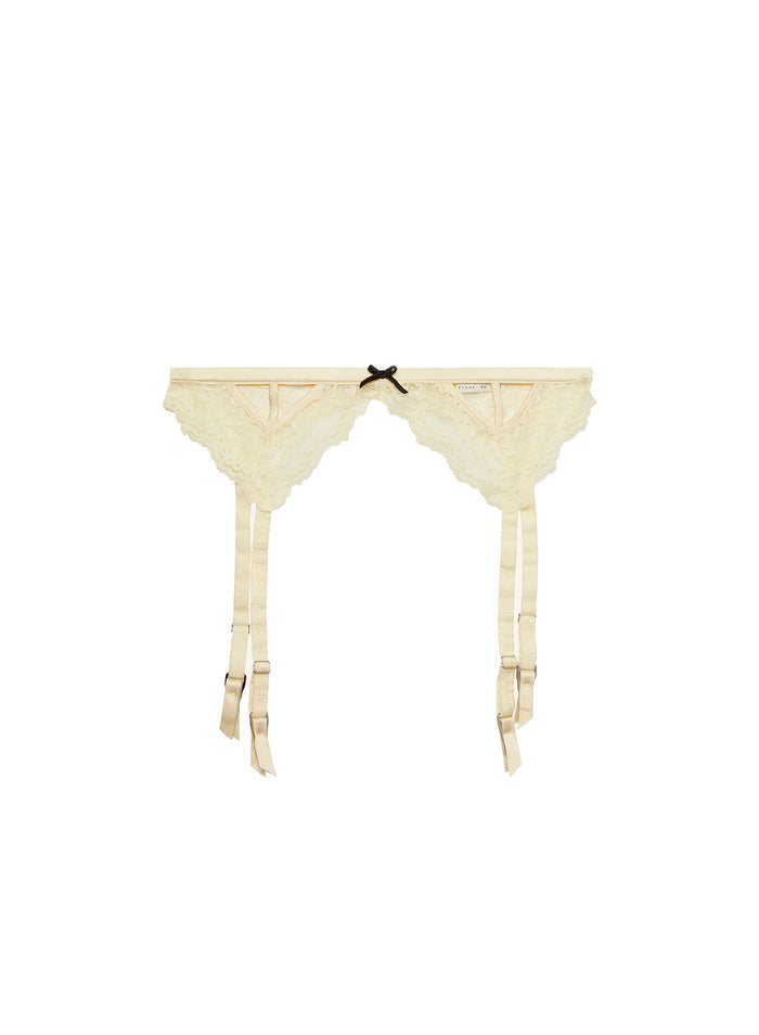 Bianca Lace Garter Belt-buttercup-flat